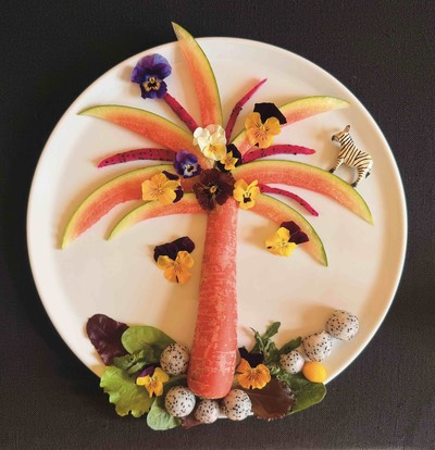 Blumenplame
